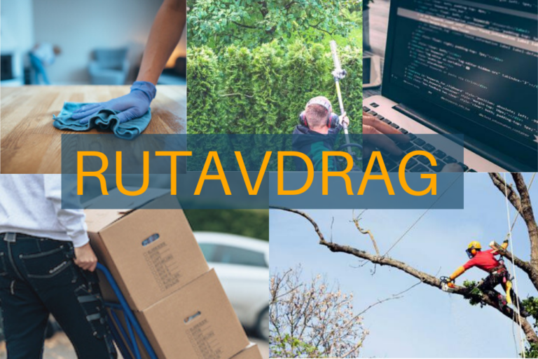 Rutavdrag dessa tjänster ingår i rutavdraget Servicefinder Blogg